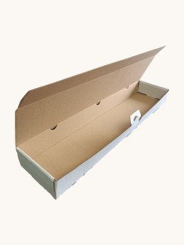 Kartony Opakowania Pudełka na ZAPIEKANKĘ 505x115x50 białe E 50 szt