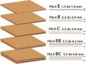 Opakowanie na pizze pudełko do pizzy 45 szare Fala B 100szt