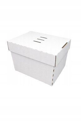 PUDEŁKO BOX KARTON BURGER FRYTKI CIASTO 175x140x130 100szt BIAŁE E