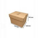 PUDEŁKO BOX KARTON BURGER FRYTKI CIASTO 175x140x130 200szt sE