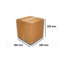 PUDEŁKO OPAKOWANIE KARTON 300x280x250 SZARE 100szt B
