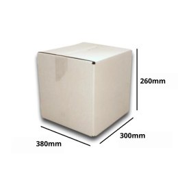 PUDEŁKO OPAKOWANIE KARTON 380x300x260 BIAŁE 100szt B