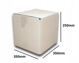 PUDEŁKO OPAKOWANIE KARTON 350x350x250 BIAŁE 10sz B