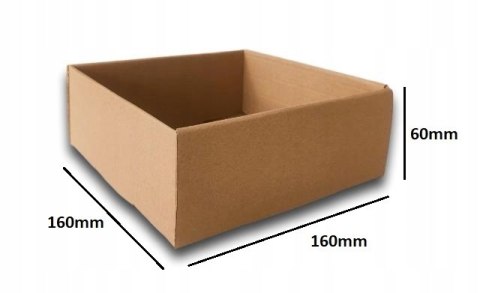 TACKA TEKTUROWA na CIASTKA PĄCZKI 160x160x60 SZARE 25szt E