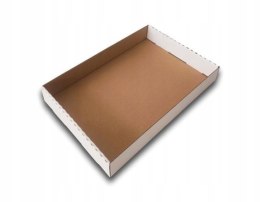 TACKA TEKTUROWA na CIASTKA PĄCZKI 260x175x40 BIAŁE 10szt B