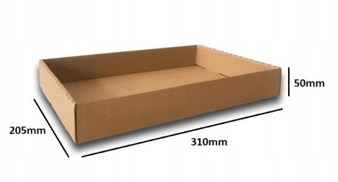TACKA TEKTUROWA na CIASTKA PĄCZKI 310x205x50 SZARE 10szt B