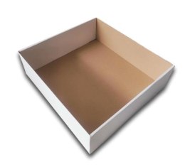 TACKA TEKTUROWA na CIASTKA PĄCZKI 345x320x105 BIAŁE 10szt E