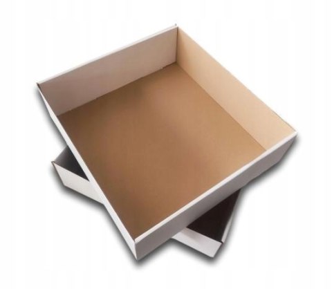TACKA TEKTUROWA na CIASTKA PĄCZKI 345x320x105 BIAŁE 50szt B