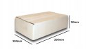 PUDEŁKO OPAKOWANIE KARTON 210x130x90 BIAŁE 50szt B