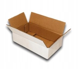 PUDEŁKO OPAKOWANIE KARTON 260x210x110 BIAŁE 25sz B