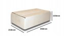 PUDEŁKO OPAKOWANIE KARTON 260x210x110 BIAŁE 25sz B