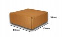 PUDEŁKO OPAKOWANIE KARTON 170x140x55 SZARE 10szt E
