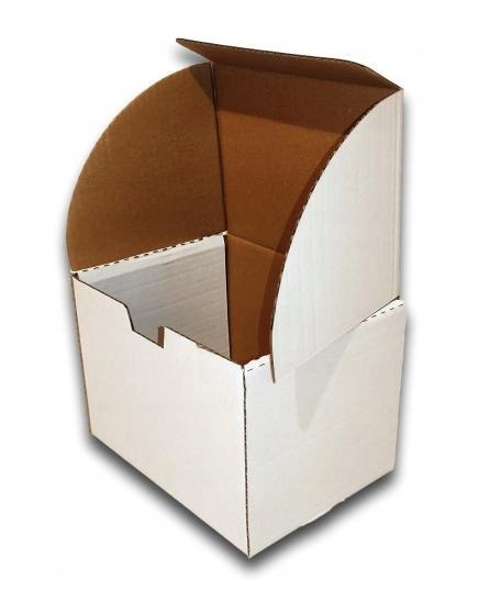PUDEŁKO OPAKOWANIE KARTON 223x160x156 BIAŁE 25sz E