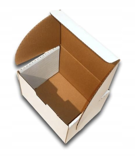 PUDEŁKO OPAKOWANIE KARTON 223x160x156 BIAŁE 50sz E