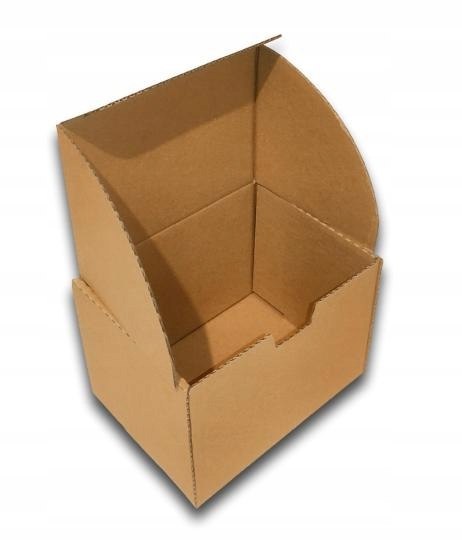 PUDEŁKO OPAKOWANIE KARTON 223x160x156 SZARE 50sz B