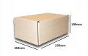 PUDEŁKO OPAKOWANIE KARTON 250x150x100 BIAŁE 10szt