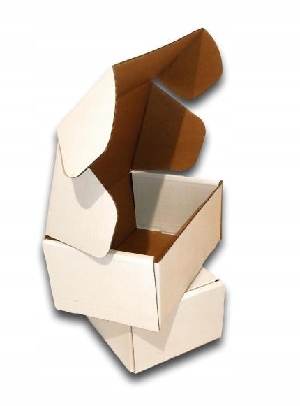 PUDEŁKO OPAKOWANIE KARTON 250x150x100 BIAŁE 10szt