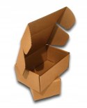 PUDEŁKO OPAKOWANIE KARTON 250x150x100 SZARE 25szt
