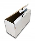 PUDEŁKO OPAKOWANIE KARTON 350x130x190 BIAŁE 50sz B