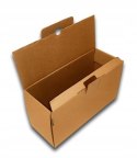 PUDEŁKO OPAKOWANIE KARTON 350x130x190 SZARE 10sz B