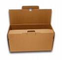 PUDEŁKO OPAKOWANIE KARTON 350x130x190 SZARE 50sz E