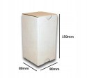PUDEŁKO OPAKOWANIE KARTON 80x80x150 BIAŁE 50szt E