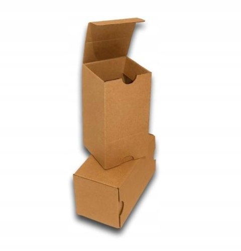 PUDEŁKO OPAKOWANIE KARTON 80x80x150 SZARE 25szt E