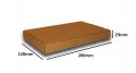 PUDEŁKO OPAKOWANIE na DOKUMENTY 200x120x23 SZARE 25szt E