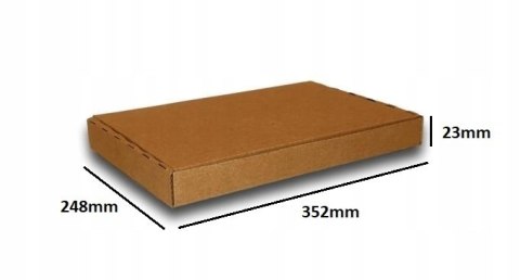 PUDEŁKO OPAKOWANIE na DOKUMENTY 352x248x23 SZARE 25szt E