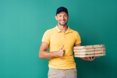 Opakowanie na pizze pudełko do pizzy 24 białe 50szt