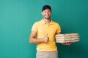Opakowanie na pizze pudełko do pizzy 60 szare Fala B MOCNE 100szt