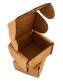 PUDEŁKO OPAKOWANIE KARTON 100x80x40 SZARE 50szt E