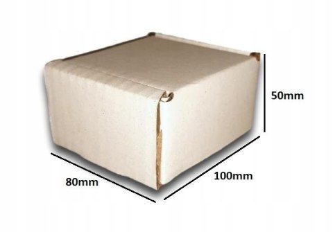 PUDEŁKO OPAKOWANIE KARTON 100x80x50 BIAŁE 50szt E