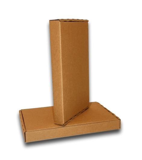 PUDEŁKO OPAKOWANIE KARTON 200x80x30 SZARE 25szt E