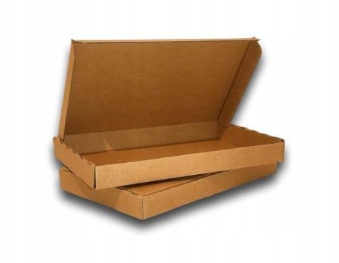 PUDEŁKO OPAKOWANIE KARTON 200x80x30 SZARE 50szt E