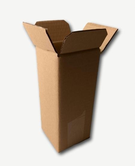 PUDEŁKO OPAKOWANIE KARTON 95x95x240 SZARE 10szt E