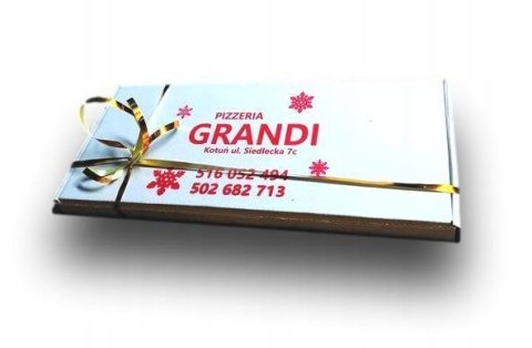 Pizza pudełko do pizzy 30 białe paleta 3000szt wyprzedaż