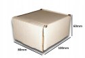 Pudełko OPAKOWANIE KARTON 100x80x60 BIAŁE 25szt B
